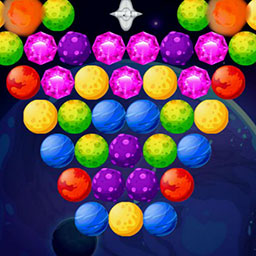 Bubble Shooter Planets