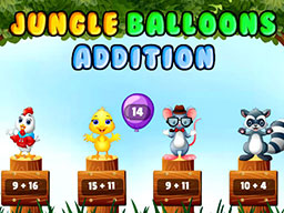 Jungle Balloons Addition