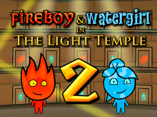 Niño fuego y niña agua - Fireboy and Watergirl The Forest Temple -  Minijuegos